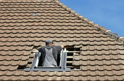 Pose de velux - Croix-Mare